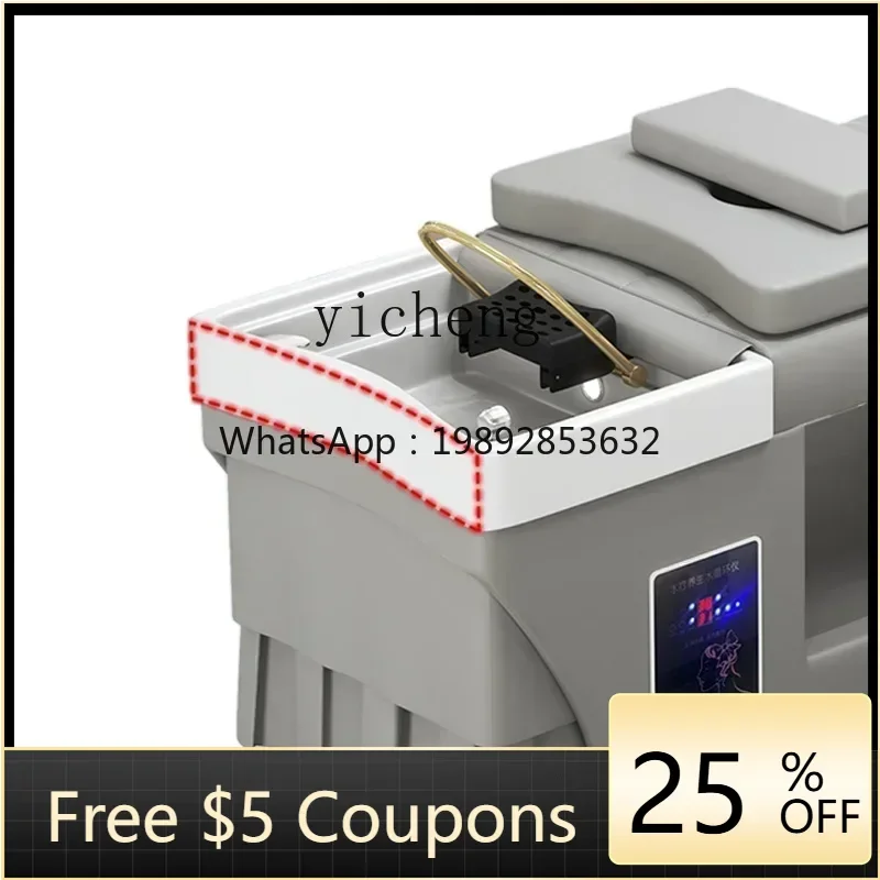 AB  Beauty Water Circulation Head Therapy Shampoo Chair with Water Heater Fumigation Thai Lying Completely Ear Cleaning Bed