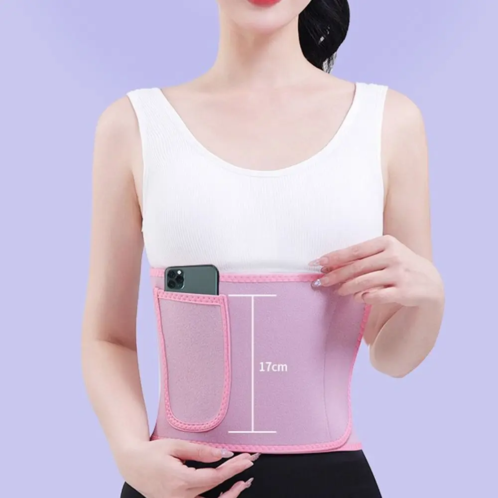 

Body Shaper Sports Waist Support Belt Durable Adjustable Waist Protection Belt Sweat-resistant Silver Ion Fabric Lumbar Corset