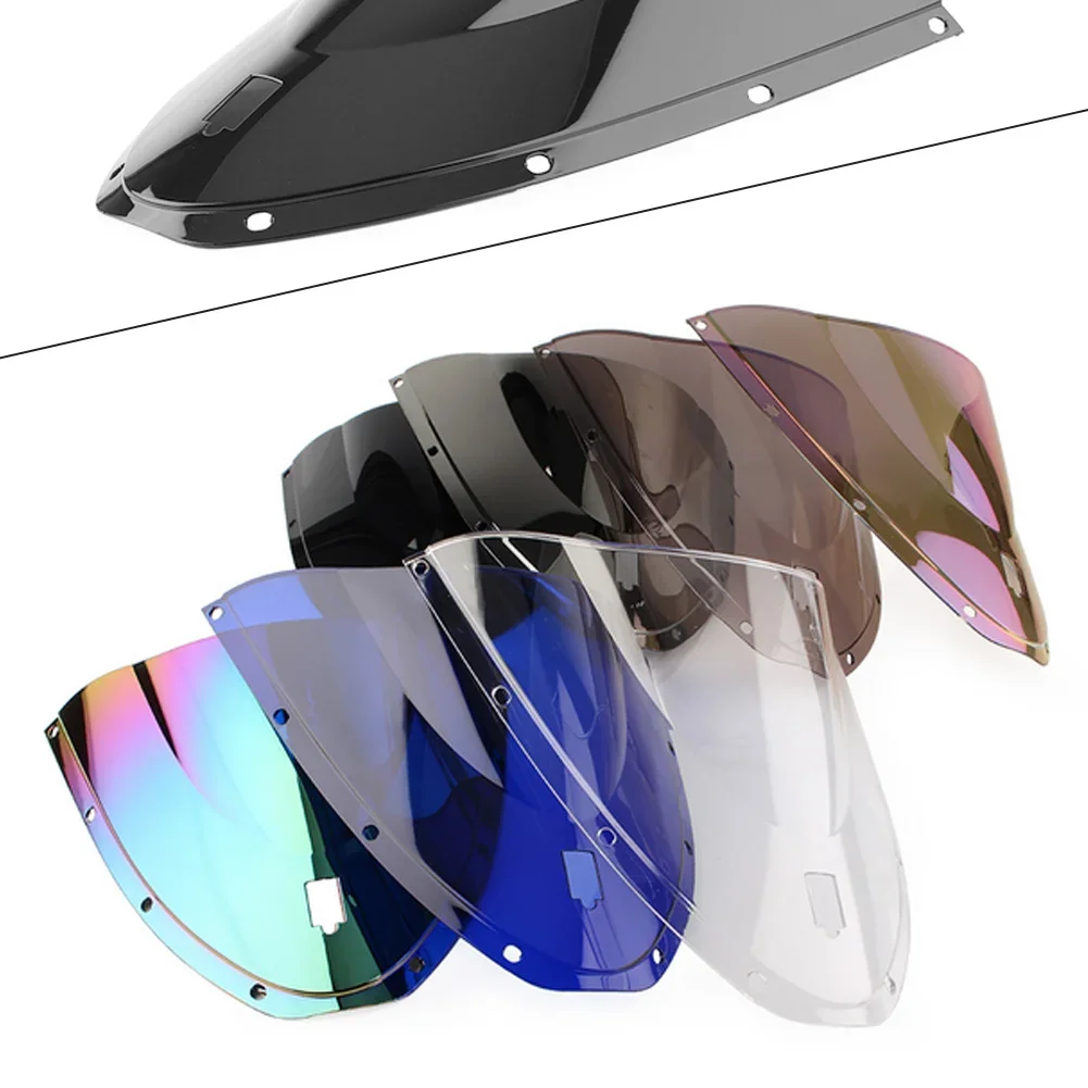 Motorcycle Windshield Double Bubble WindScreen Visor Fairing Deflector For Ducati 749 749R 749S 999 999R 999S 2005 2006 2007