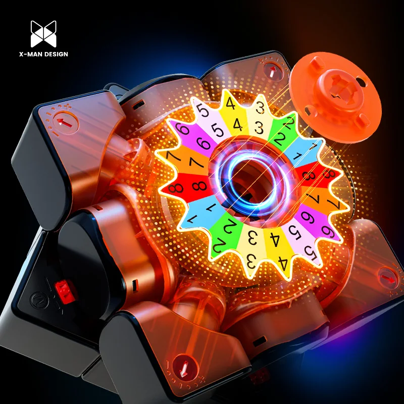 New Qiyi X-Man Tornado V5 M 3x3 Cube Flagship Pioneer UV Magnetic Magic 3x3x3 Speed Cube Stickerless Toys for Kids