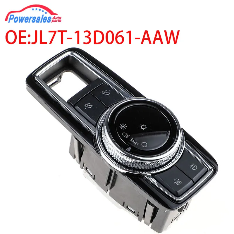 New Car Headlight Switch Headlamp Fog Light Control Button For Ford JL7T-13D061-AAW JL7T13D061AAW