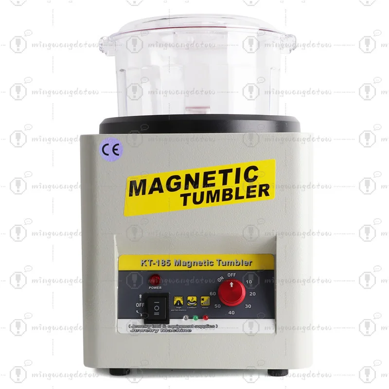 

Desktop KT-185 Magnetic Tumbler, Jewelry Polishing Machine, Deburring & Chamfering Cleaner, Jewelry Making Tool