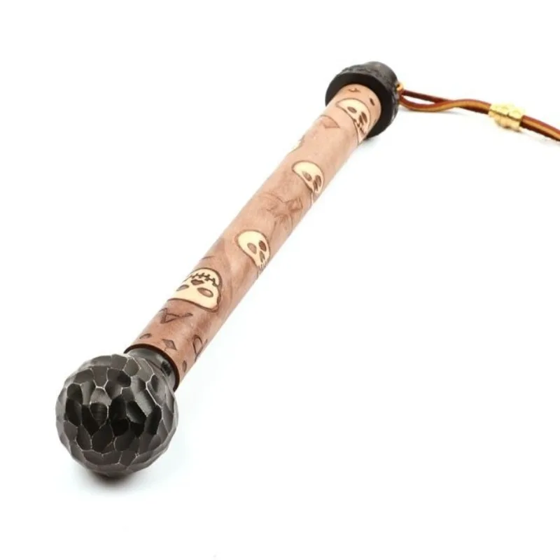 

Handmade Carbon Steel War Hammer Convenient Multifunctional Personal Safety Mace Outdoor Survival Self-Defense Hand Tools