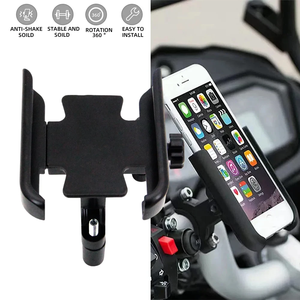 

For Suzuki SV650 SV650S SV 650 650S 1998-2020 2019 2018 Motorcycle Accessories Handlebar Mobile Phone Holder GPS Stand Bracket