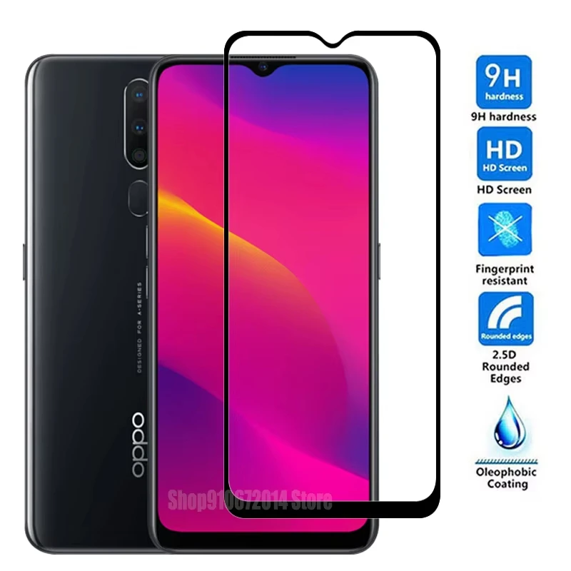 3PCS 9D Temerd Glass For OPPO Reno 7 5 5G 4 5G Reno 2Z 4Z 5g A15 A15s A79 A74 A54 A16s A94 A92s A53  Full Cover Screen Protector