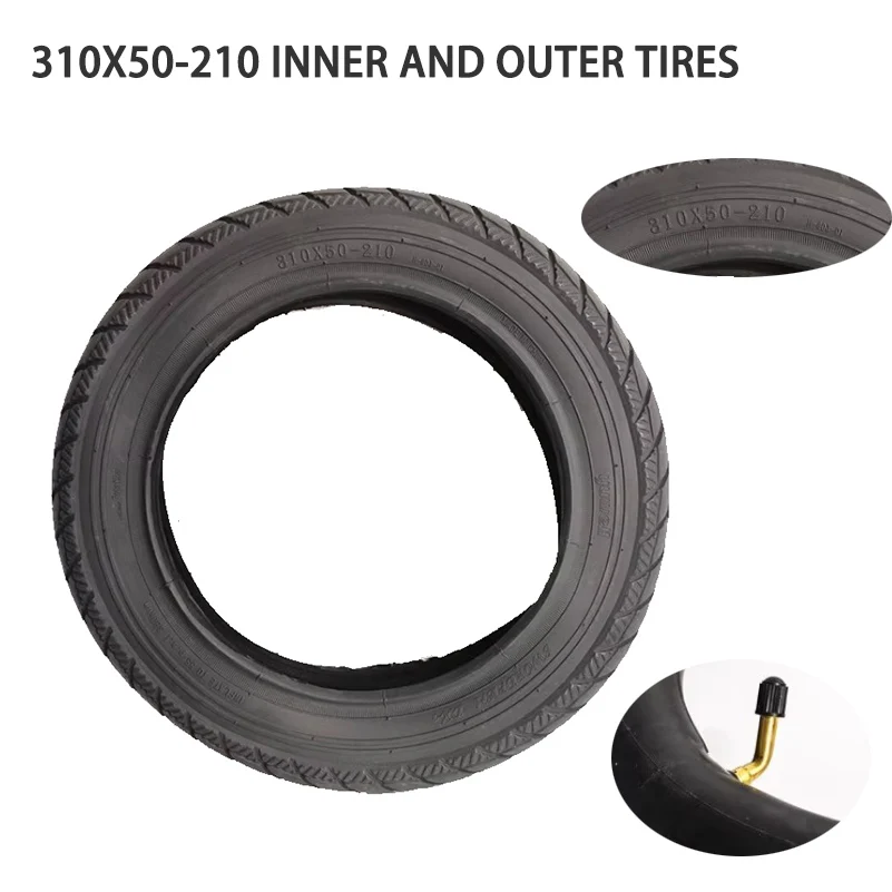 12 inch pneumatic tires 310x50-210 inner and outer  for fish diving D130HL electric wheelchair rear wheel