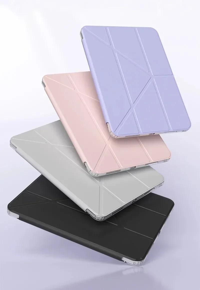 For iPad Air 5 Air 6 A16 11th M3 iPad Pro 11 12.9 13 10 Gen 10.5 10.2 9th 8th 6th 5th 9.7" Mini 7 6 Smart Case with Pen Holder