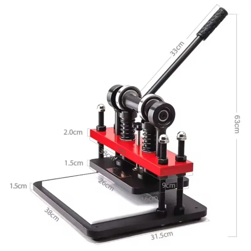 Hand Versatile and Easy-to-Use DIY Leather Cutting Machine Enabling Precision Cutting of Leather and Cloth with Great Efficiency