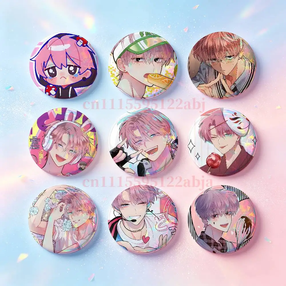Two-Faced Tamon Badges 25 32 44 58 75 mm Round Customizable Wholesale Fan goods Self-made fan freebies