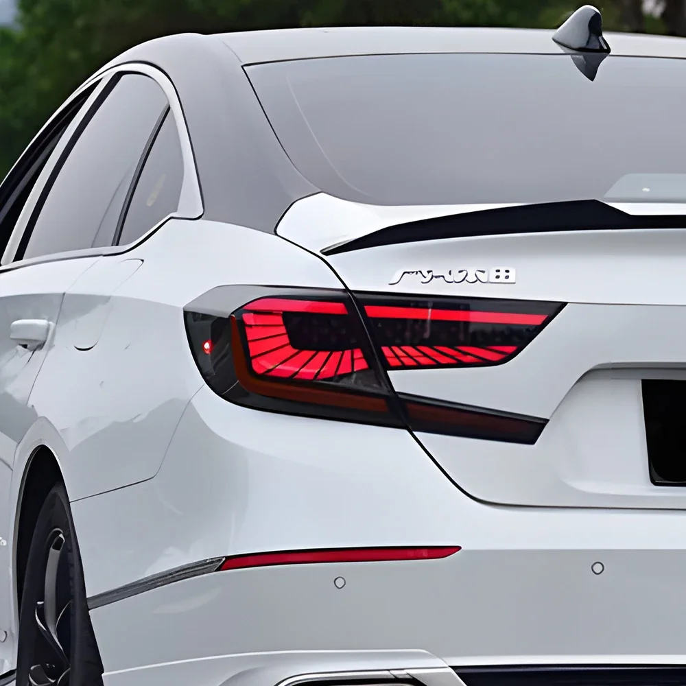 

Car Taillights Assembly For Honda Accord 2018-2021 LED Auto Rear Back Lamps Upgrade Dynamic Flicker Tail Lamps Tool Accessories