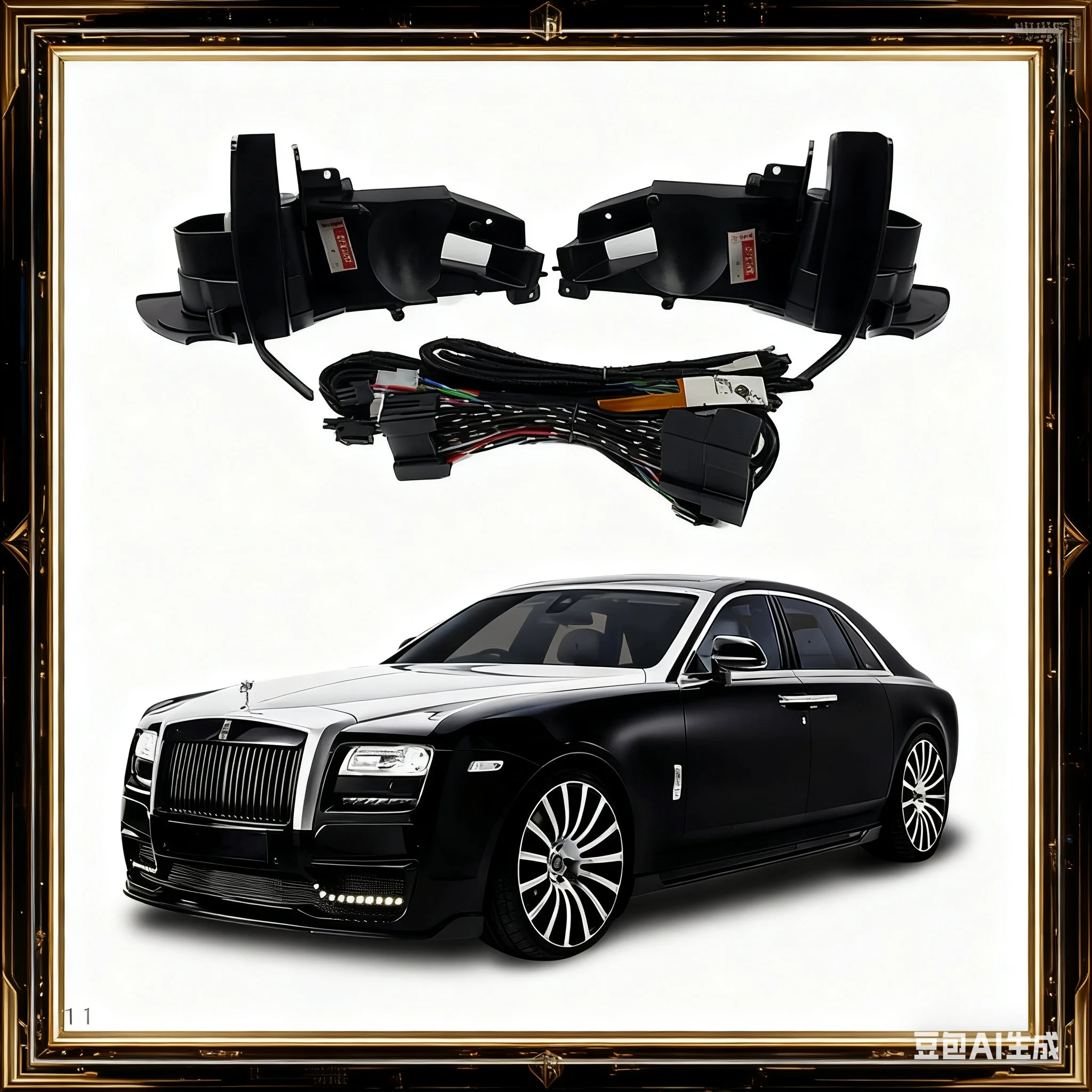 

For MAYBACH MPV 2001 z1 Auto Intelligent Automatic Car Electric Rearview Side Mirror Folding System Kit Module