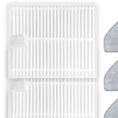Main Side Brush Filter Mop Cloth Kit For For Conga 8490 For Ultra Power Home Vacuum Cleaner Replacement Parts Accessories Set