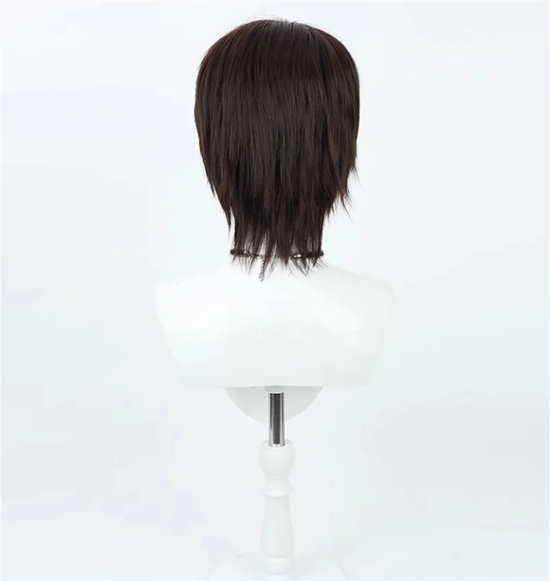 Bleach Aizen Sosuke Cosplay Wig Dark brown short wig for game and anime parties