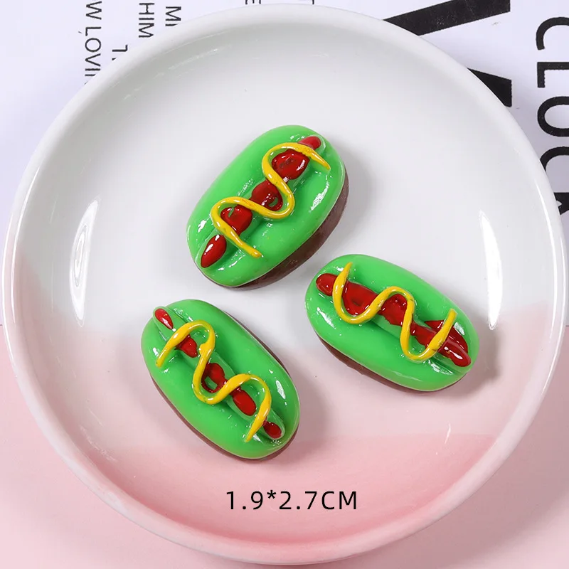 10Pcs New Japanese Foods Resin Sushi Series Flat back Cabochons Scrapbooking DIY Jewelry Craft Decoration Accessories