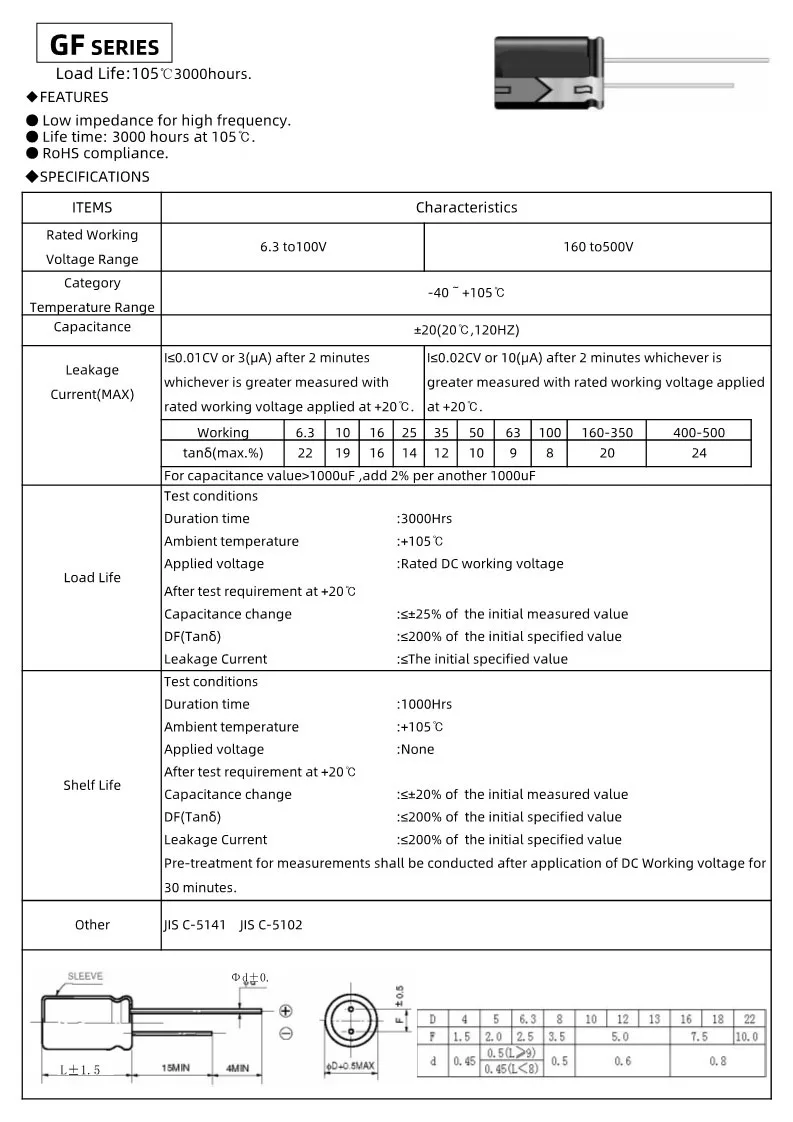 20 szt. 47uF 200V 47MFD 200V aluminiowy kondensator elektrolityczny 10*20mm promieniowy 47 mf200v 47 uf200v 200 v47mf 200 v47uf