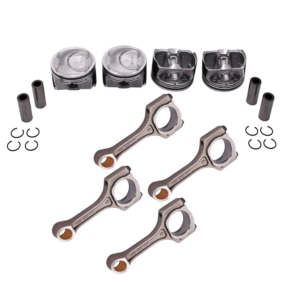 23040-2G500 23410-2G500 23510-2G500  23510-2G540 Connecting Rod & Piston Kit for 11-13 Hyundai Sonata Kia Sorento Optima 2.4L