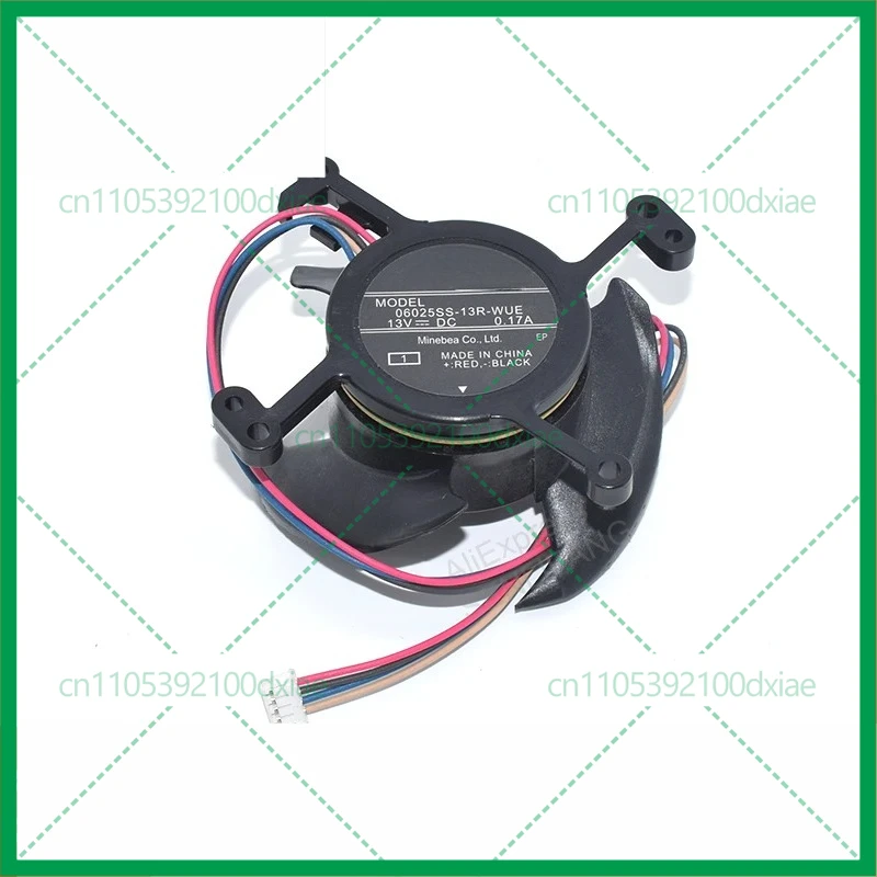 

New for NMB 06025SS-13R-WUE DC13V 0.17A for CB-S04/W04/S04E/U04/X04/X31/X31E/S32/W32/X36 Projector Cooling Fan 4 Lines