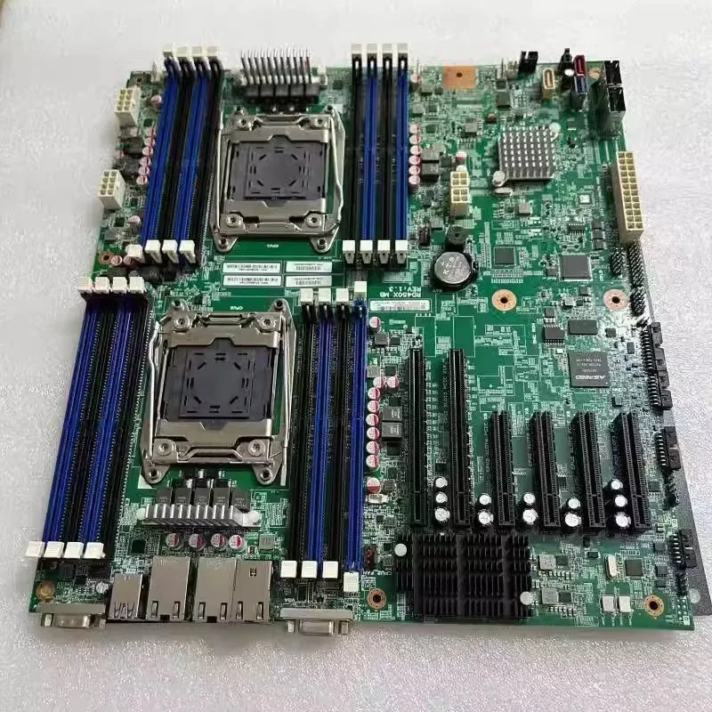 Dual Socket X99 Server Board E ATX LGA2011 for E5 2680 V4