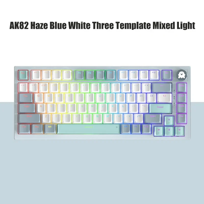 Hot-swappable Keyboard Wireless Mechanical Keyboard Gaming Workspace ABS Material Hot-swappable Shim Structure