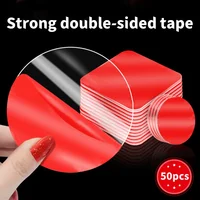 Super Strong double sided tape Strong Waterproof No Trace Self Adhesive Acrylic Pad Patch Sticky For Home Car Office 2
