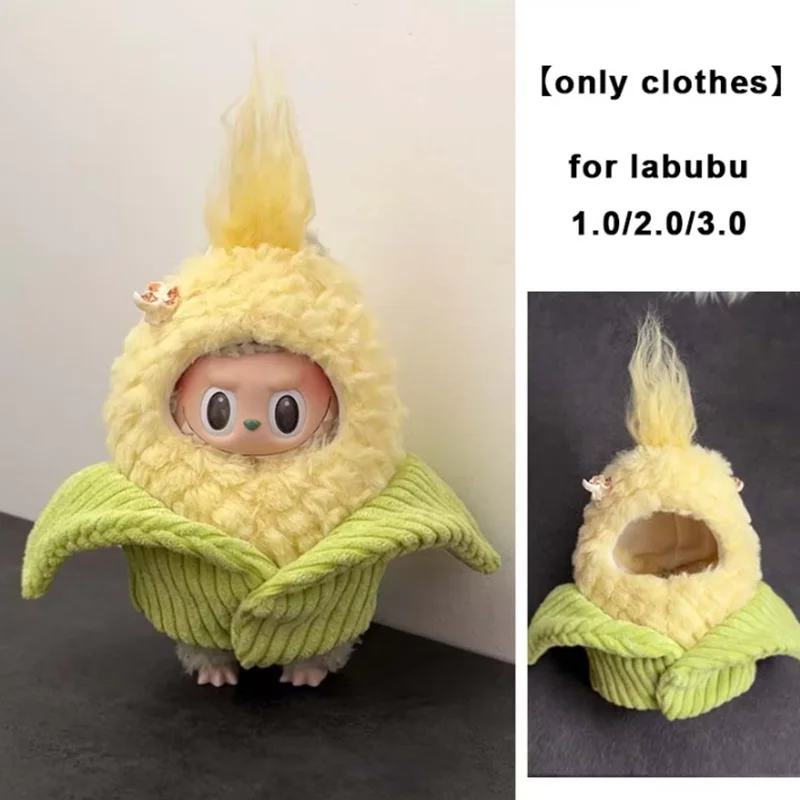 17 سنتيمتر لطيف البسيطة أفخم دمية الملابس الزي اكسسوارات لكوريا Kpop Exo Labubu المعبود الدمى القرش نيسيي الملابس DIY فتاة هدية #6