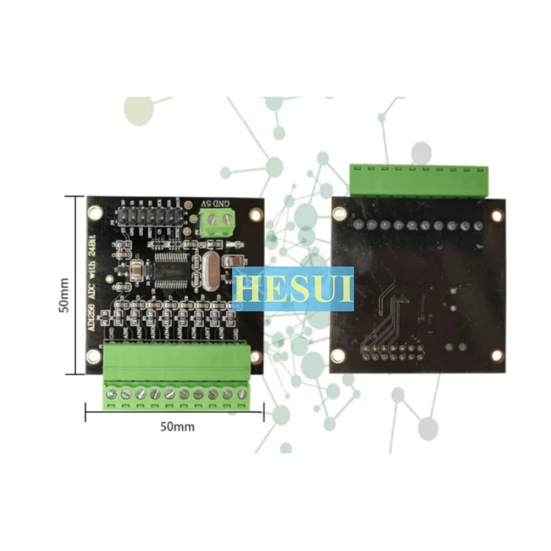 ADS1256 module 24-bit ADC Data acquisition card ADC High-precision ADC acquisition analog-to-digital converter