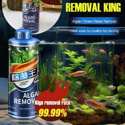 300ml 1/2PC Algaecide for Fish Tank Remove Aquarium Moss Remover Fish Tank Water Purification Algae Removal Cleaner Clarifying