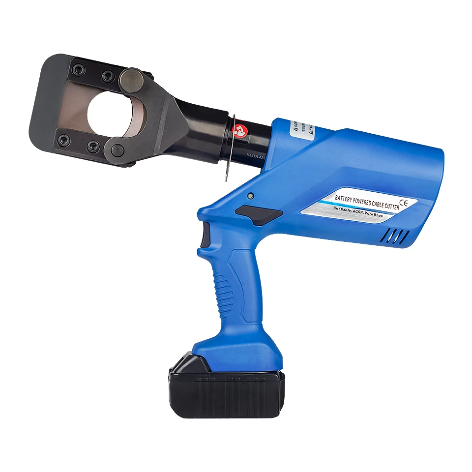 

Аккумуляторный гидравлический кабелерез HL-45 для кабеля из меди и алюминия