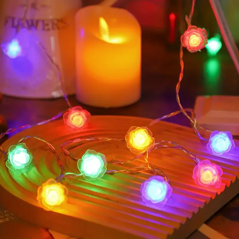 Guirnalda de luces rosas de 6M - String Curtain Light reseña y precio