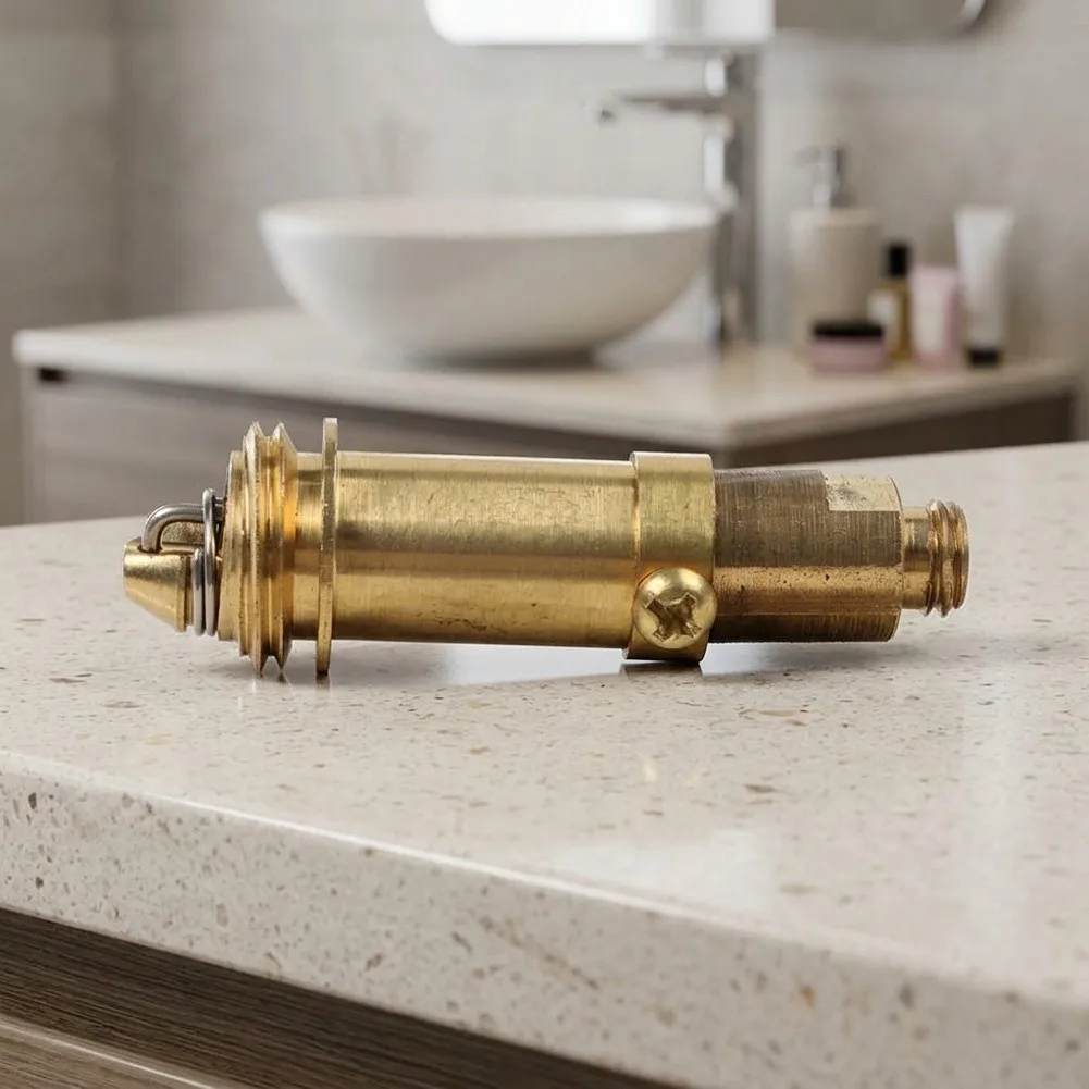 1/ 2pcs Bathtub Accessories Drains Basin Sink Bath Brass Replacement Standard Basin Up for Click for clack Bolt Spring Part