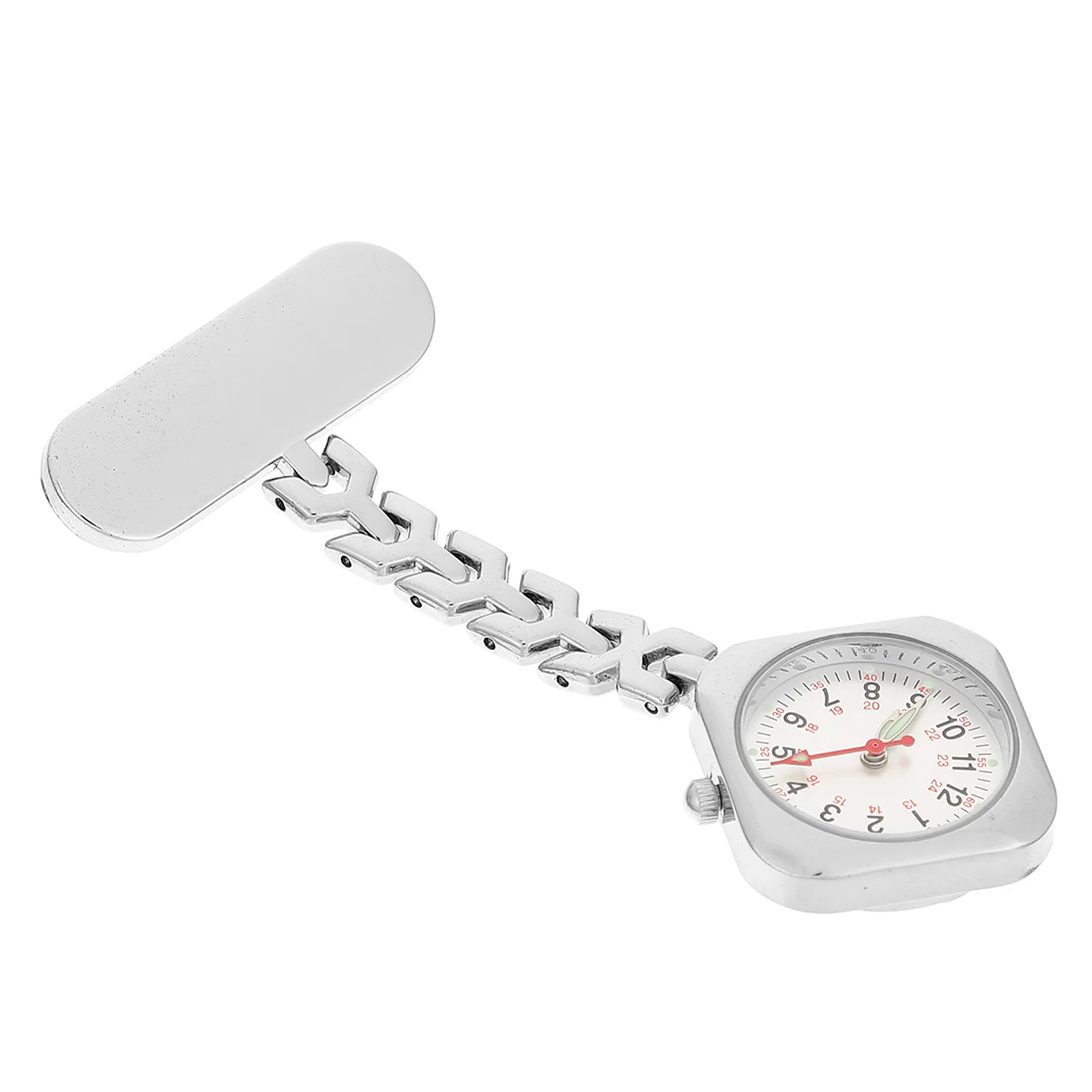 1Pcs Nurse Pocket Watch Medical Chest Watch Lightweight Luminous Clear Dial Timing Tool for Doctors Nursing Staff