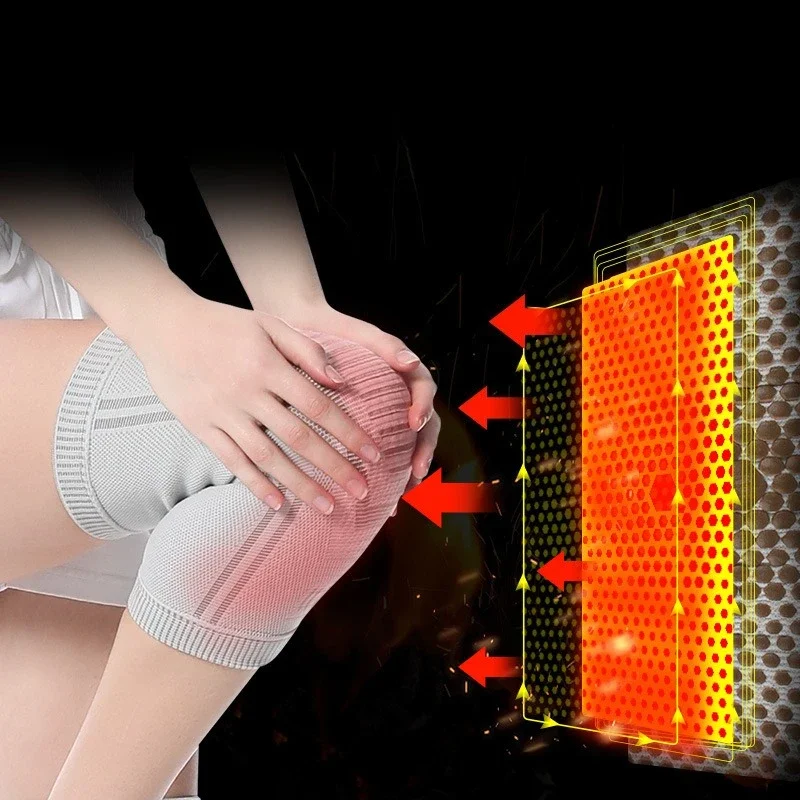 منصات الركبة الجديدة الدافئة والباردة المقاومة لعام 2025 الأكثر مبيعًا من الشيح في منتصف العمر وكبار السن سراويل الركبة الرياضية للجري