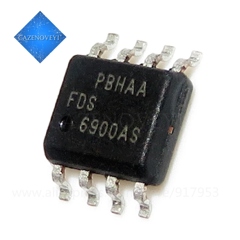 High quality seller 5pcs/lot FDS6900AS FDS6900 6900 SOP-8 In Stock