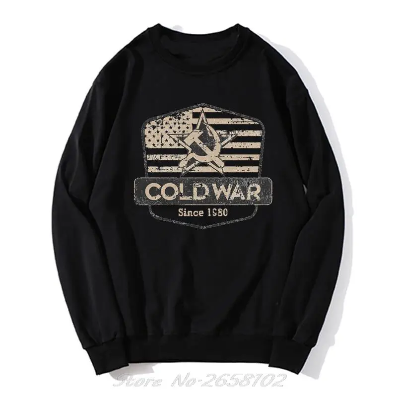 Since 1980 Classic Print  Hoodie COD Black Ops Cold War For Men O-neck Sweatshirt Unisex Sweater Harajuku Streetwear