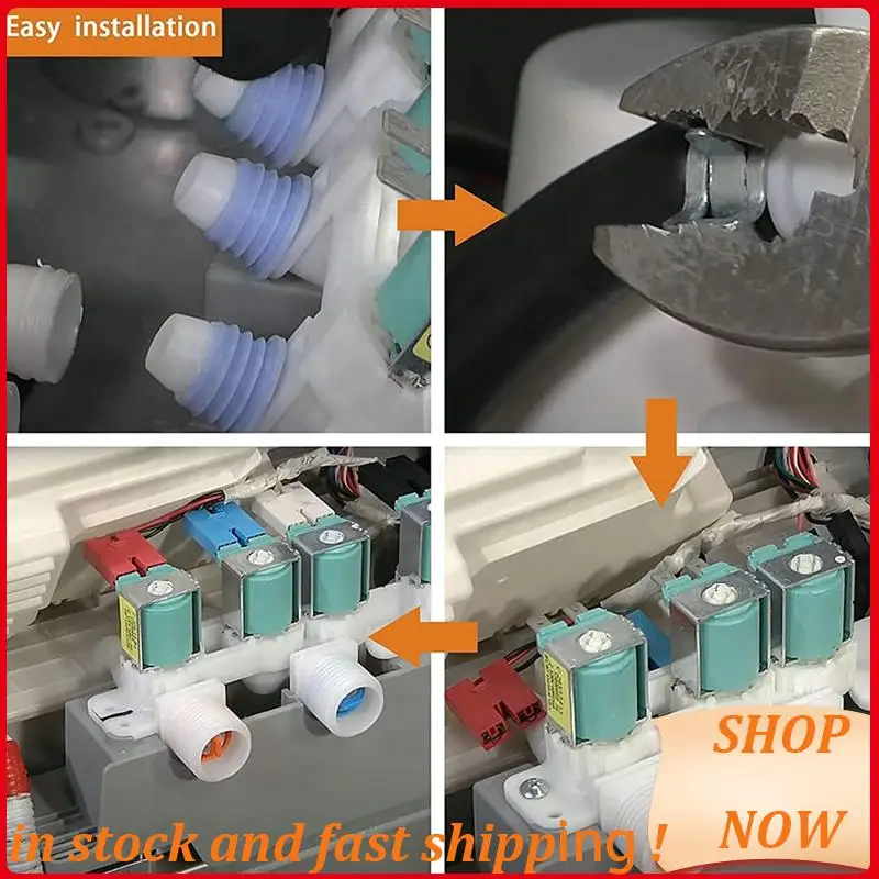 DC97-15459G Water Inlet Valve For SAMSUNG Washer Replaces AP5623056 PS4220861 EAP4220861 3276197,WA456DRHDSU WA48J7700AW HOT!