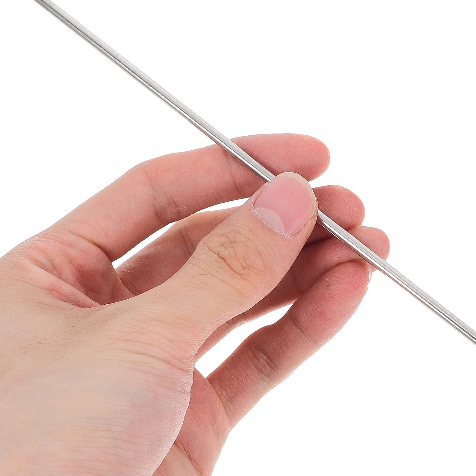 

4Pcs Stainless Steel Rod Pins Adjustable Blocking Board Pegs for Crocheting Mats Knitting Accessories Kit Metal Crochet Pins