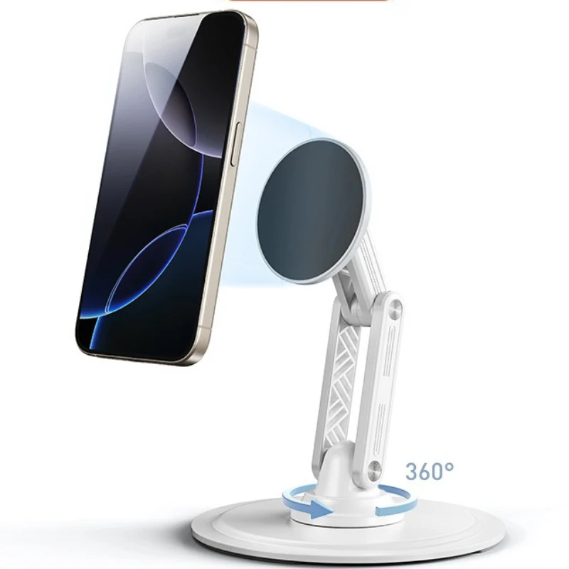 

Магнитная подставка для телефона, портативный складной настольный телефон, планшет, универсальная 360° ° Поворотная подставка MagSafe, индивидуальные аксессуары для телефонов
