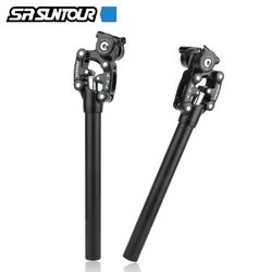 SR Suntour NCX Bike Damping Suspension Seat Post Mountain Bicycle 50mm Travel 27.2/30.9/31.6*350mm Seat Tube
