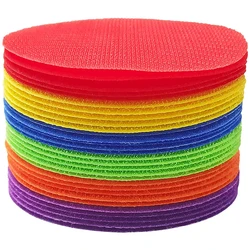 10PCS Classroom Magic Mark Its Sitting Carpet Spots to Educate Colorful Marker Round Carpet Stickers for Baby Room Decoration