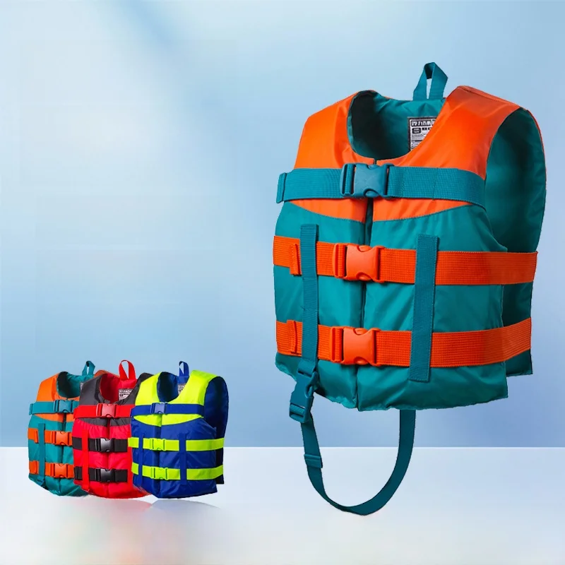 High Flotation Cross Belt Life Jacket Portable Swimming Vest for Adults And Children Boating And Rafting Life Saving Vest