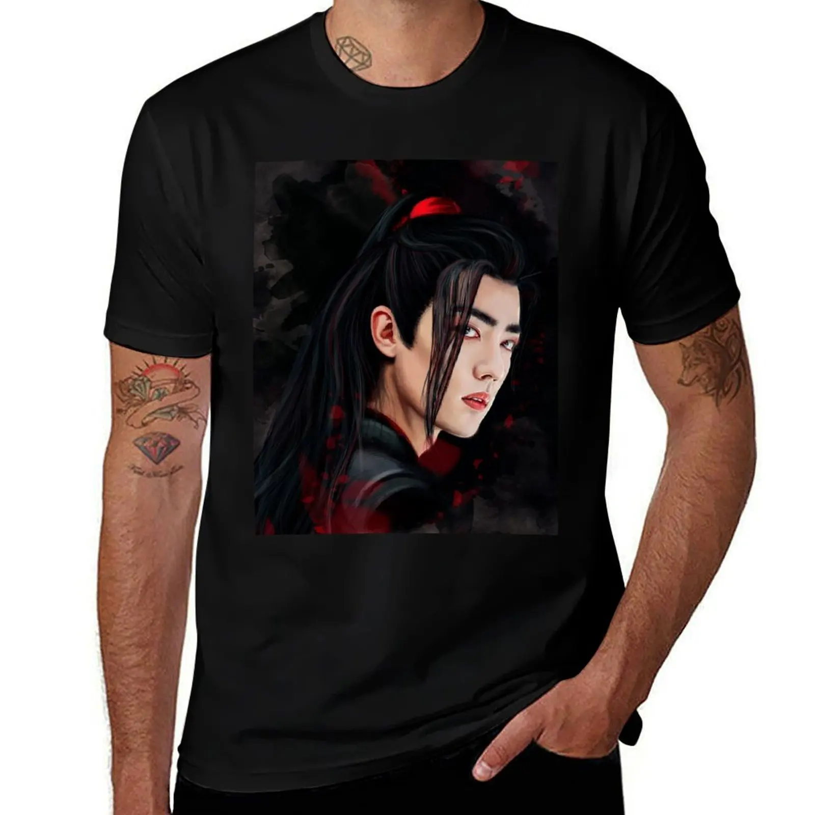 

The Untamed. Wei Ying T-Shirt Aesthetic clothing designer shirts oversized graphic tee mens graphic t-shirts anime