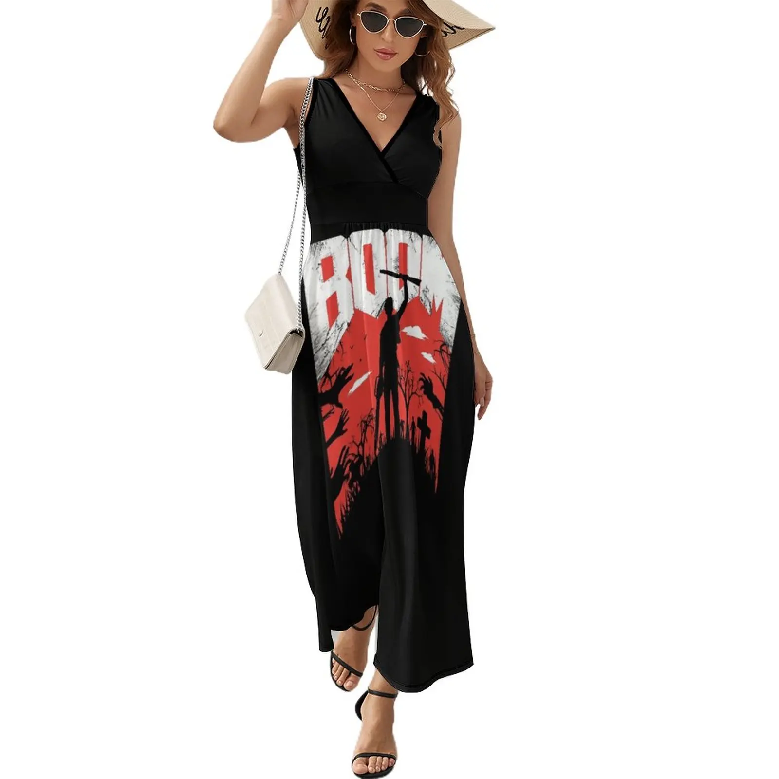 

This is my Boomstick! Sleeveless Dress Summer skirt Summer women's clothing