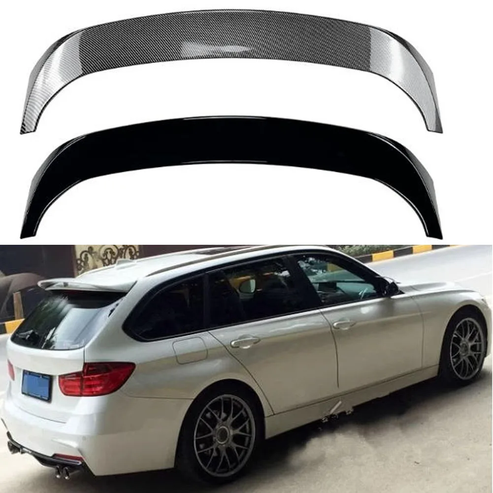 

F31 Roof Spoiler Carbon Fiber Rear Trunk Lid Car Spoiler Ducktail Lip Wings For BMW F31 2012-2019 3 Series Wagon 320i Touring