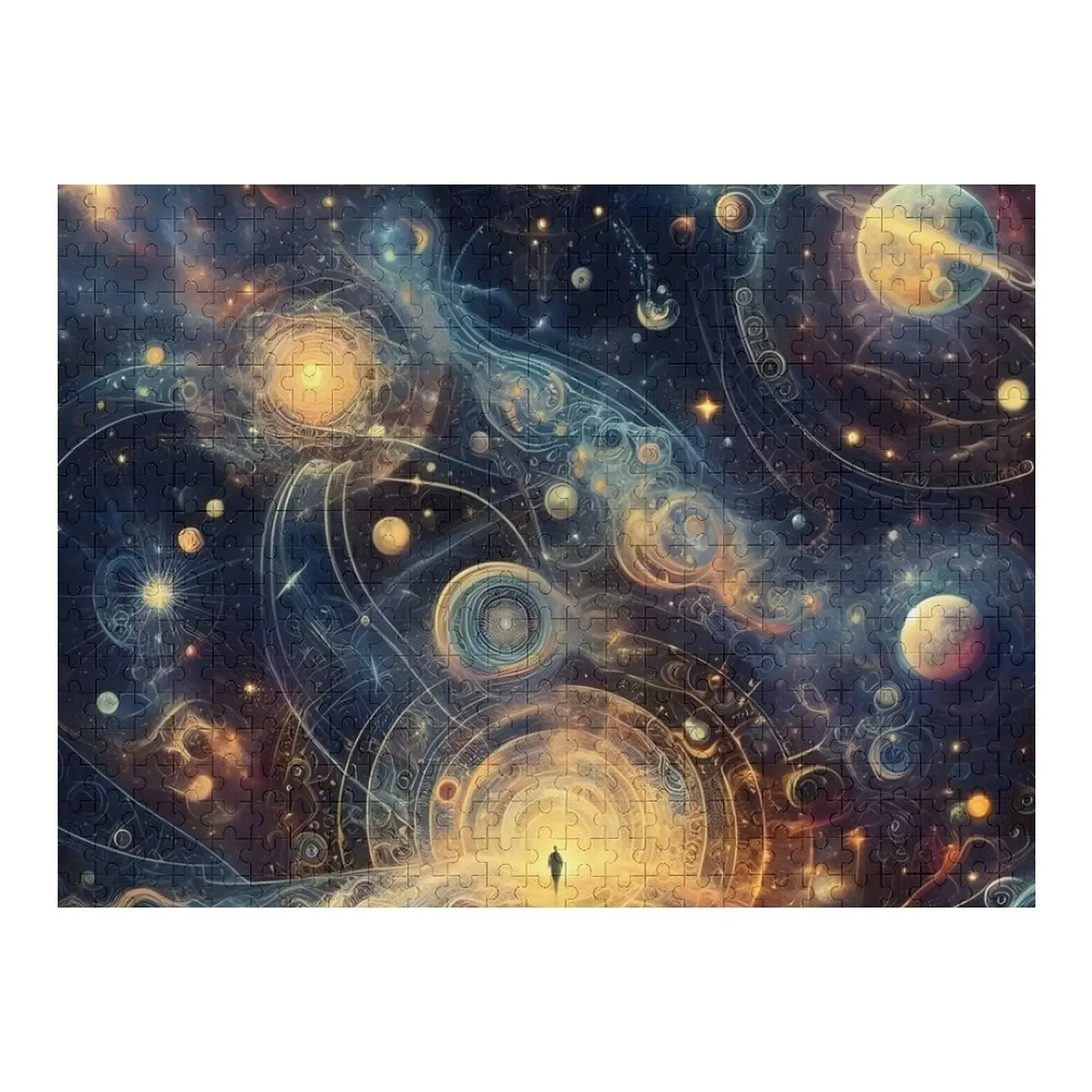 Rompecabezas de espacio y tiempo, rompecabezas personalizado, juguete personalizado para bebé, rompecabezas de juguetes personalizados