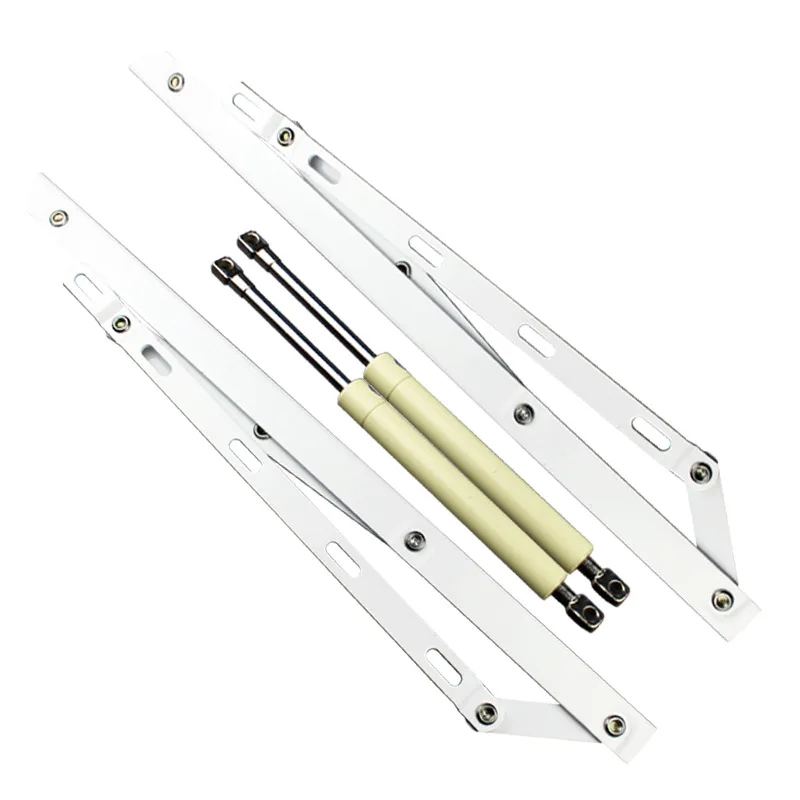 Imagem -03 - Cama Suporte Tatami Cama Haste Hidráulica Dobradiça de Armazenamento Pneumático Pesado Cama Elevador Mecanismo Sofá Economia de Espaço de Armazenamento 25ft