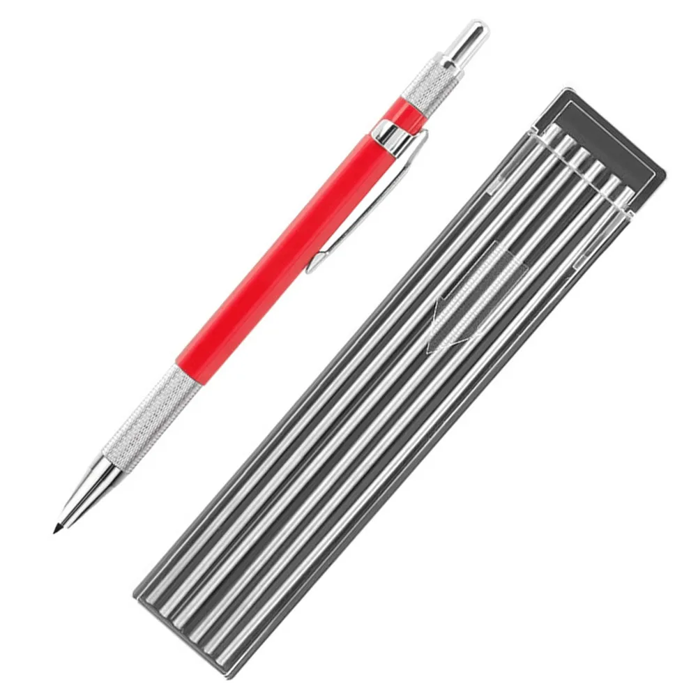 Metal Crafting About 17*5*2 CM Welding Pencil Industrial Marker High-Temperature Performance Luminous Marking Tip
