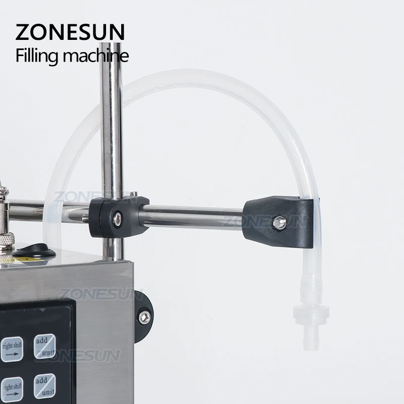 ZONESUN GFK-280 Semi Automatic Single Head Diaphragm Pump Perfume Oils Liquid Filling Machine