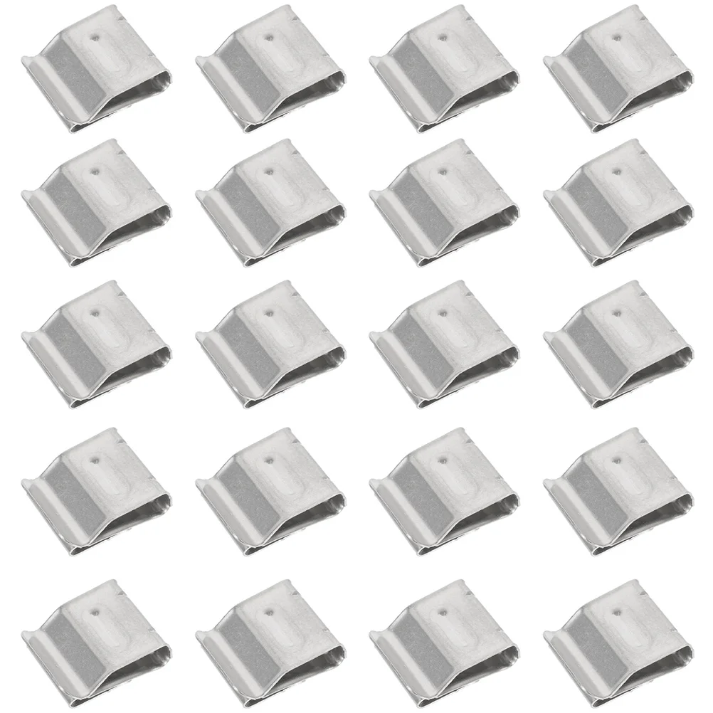 

50pcs Photovoltaic Cable Clamps Self adhesive Thread Holder Wire Harness Clips Solar Panel Wire Management System Electrical
