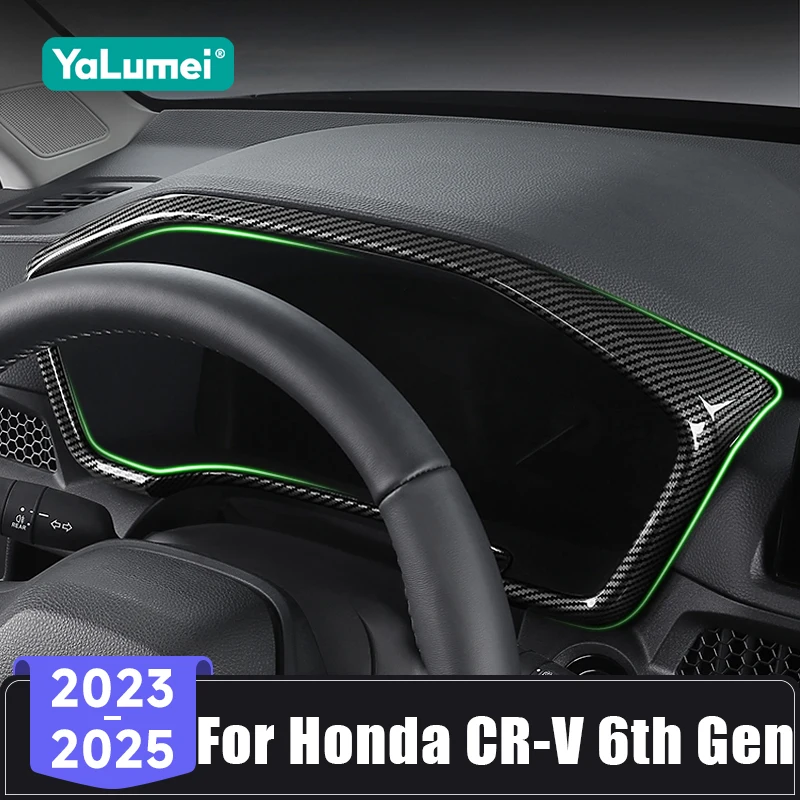 Für Honda CR-V CRV 6th Gen 2023 2024 2025 Auto Dashboard Display Meter Ring Dekoration Abdeckung Tacho Trim Rahmen zubehör