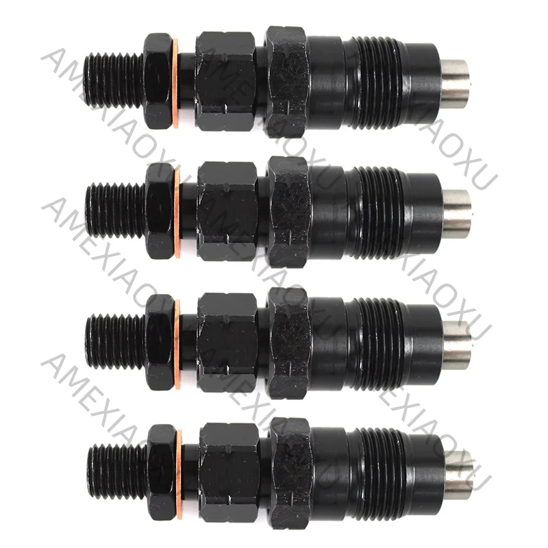 105148-1311 MD196607 9430610179 Fits For Mitsubishi 4D56 4D56T Engine 4Pcs Diesel Fuel Injectors AMEXIAOXU
